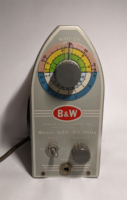 B&W DIP METER Model 600